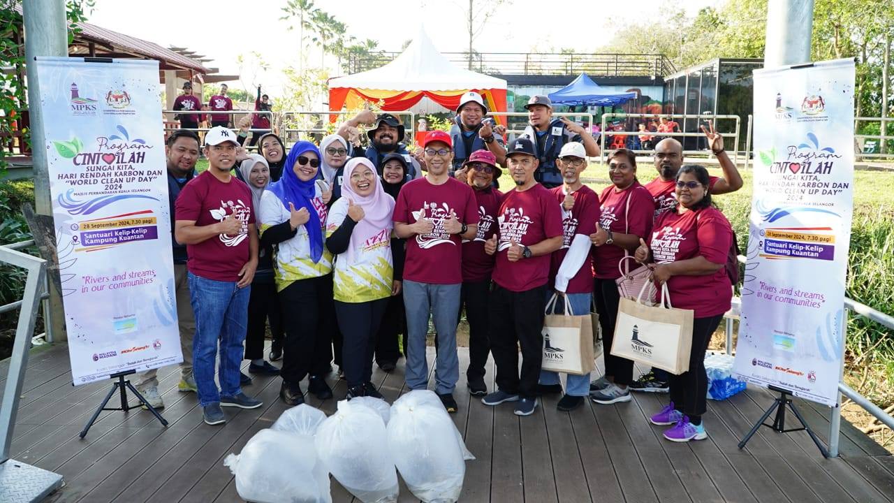 PROGRAM CINTAILAH SUNGAI KITA, HARI RENDAH KARBON DAN “WORLD CLEAN UP DAY” ANJURAN MAJLIS PERBANDARAN KUALA SELANGOR TAHUN 2024